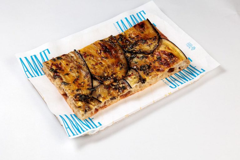 Pizza alle melanzane